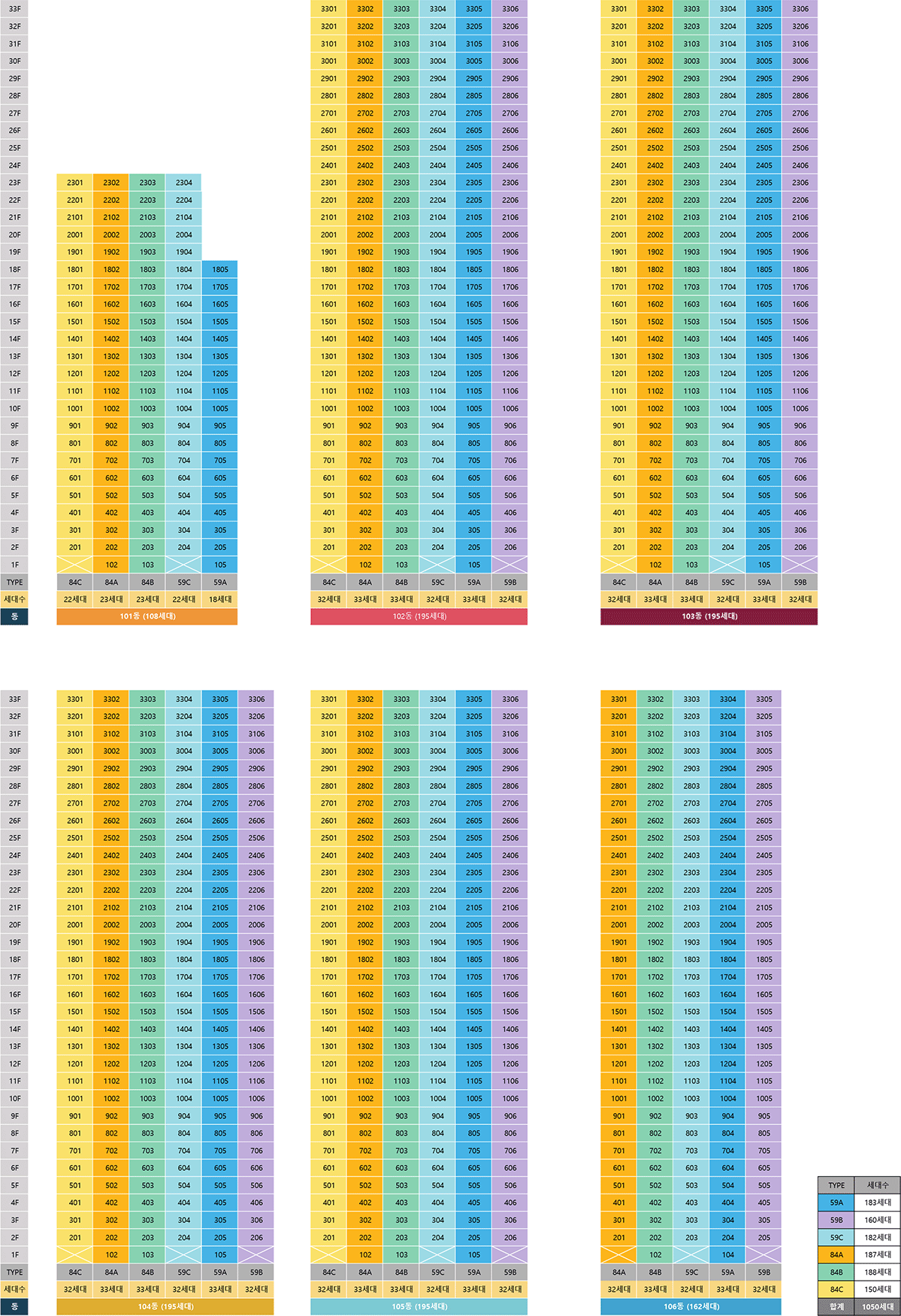 아파트 호수 이미지