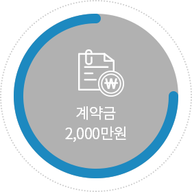 계약금 2,000만원